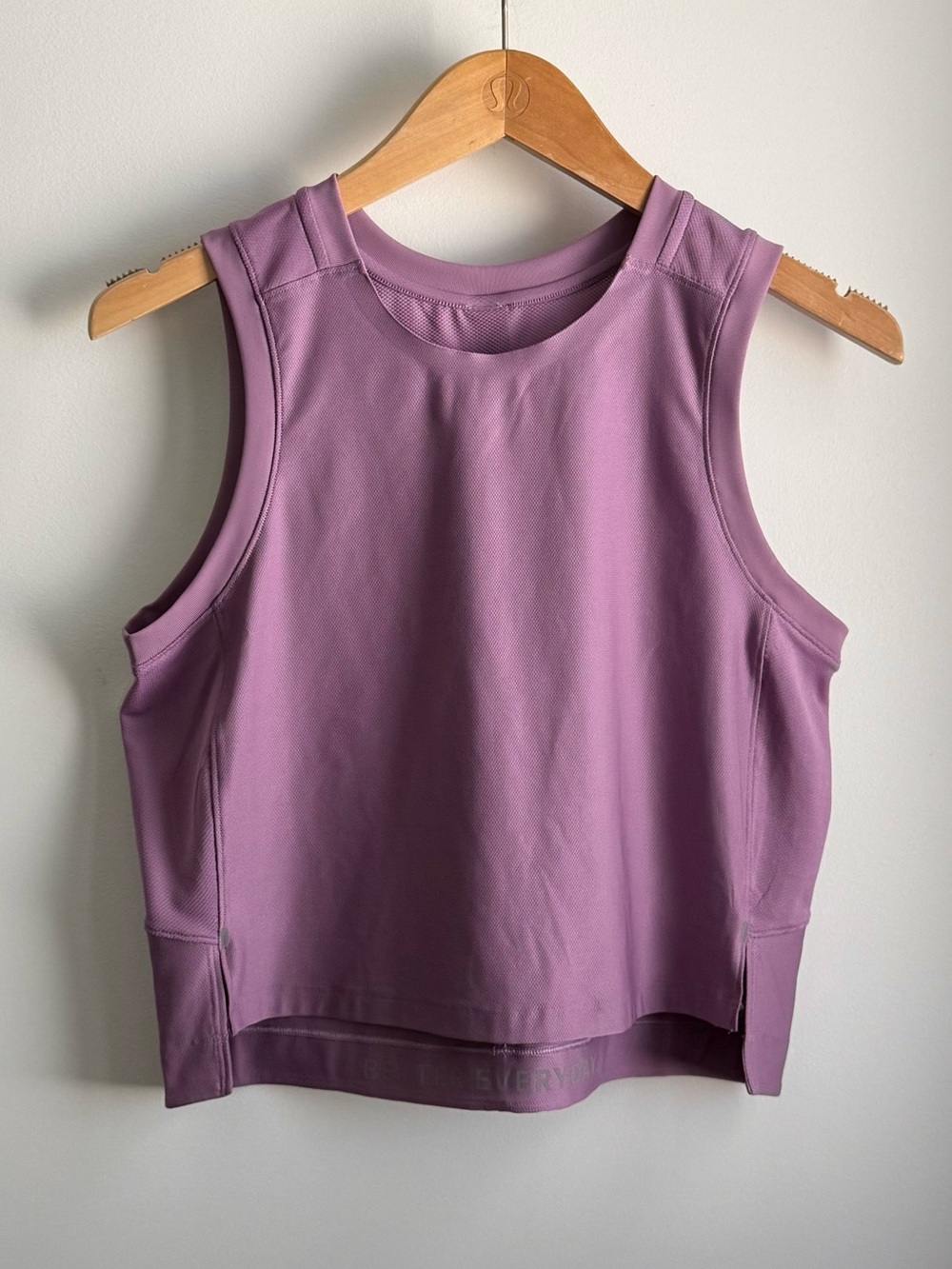 lululemon mesh cropped train tank